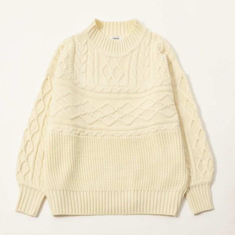 GOOD CREW ケーブルプルオーバー レディース商品画像-28