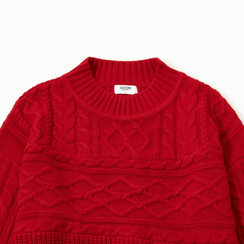 GOOD CREW ケーブルプルオーバー レディース商品画像-32