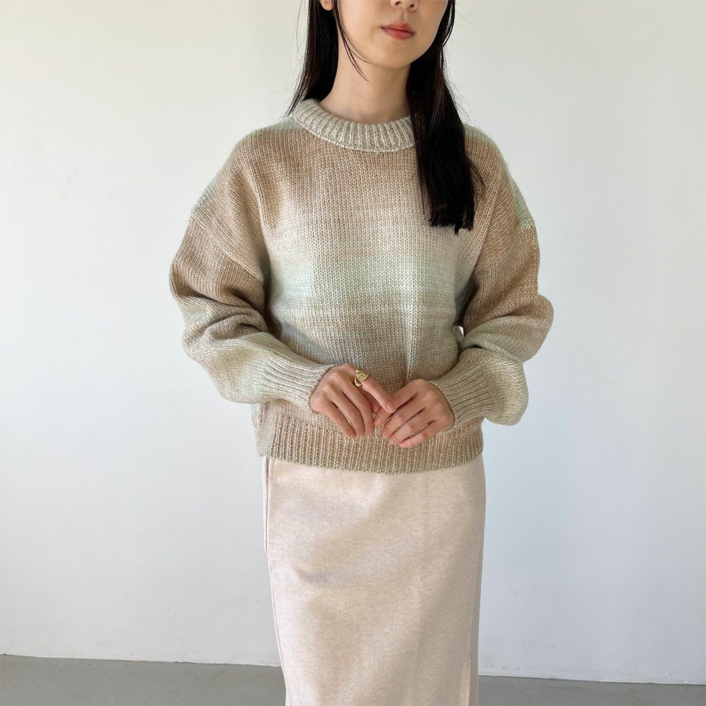 GOOD CREW スペースダイプルオーバー レディース