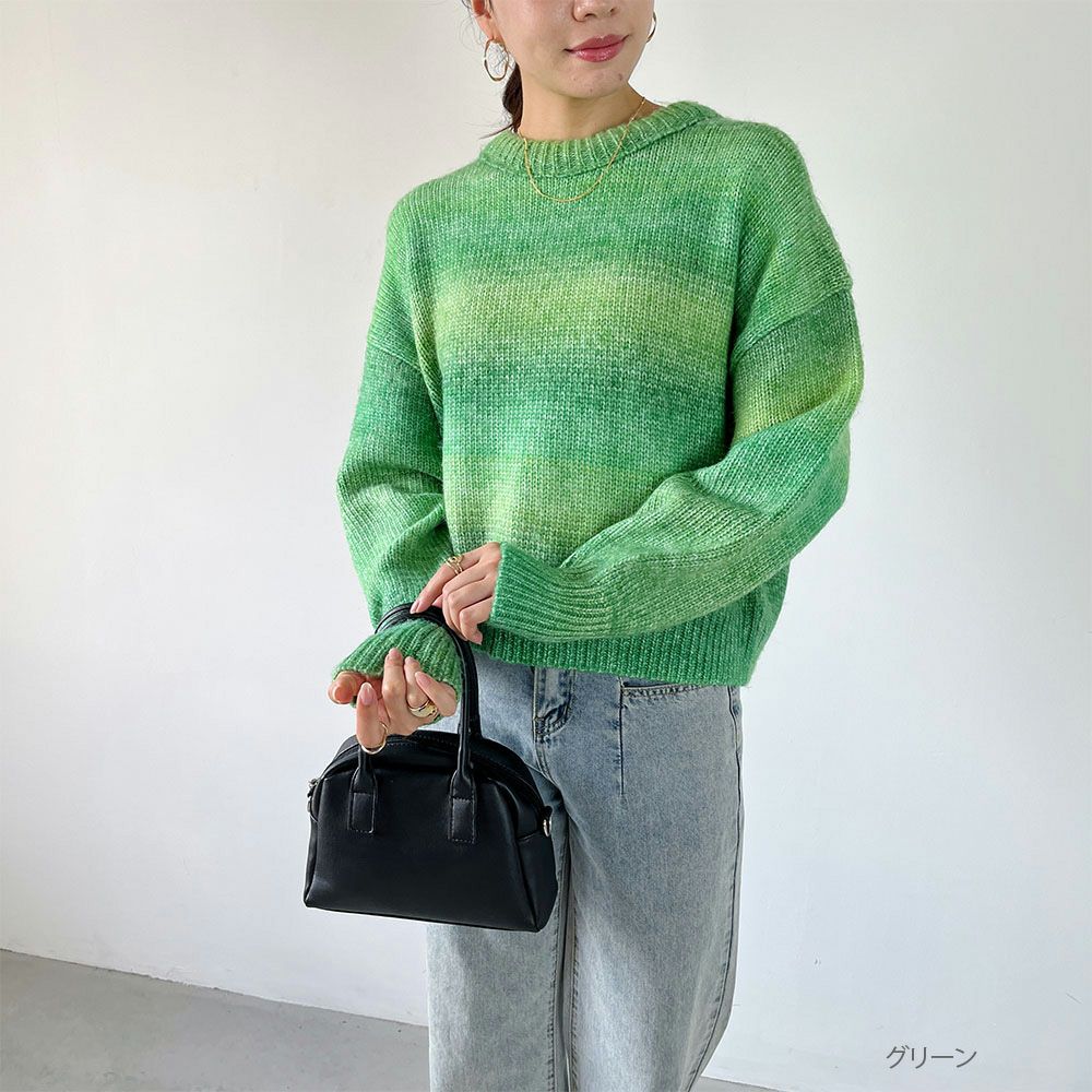 GOOD CREW スペースダイプルオーバー レディース