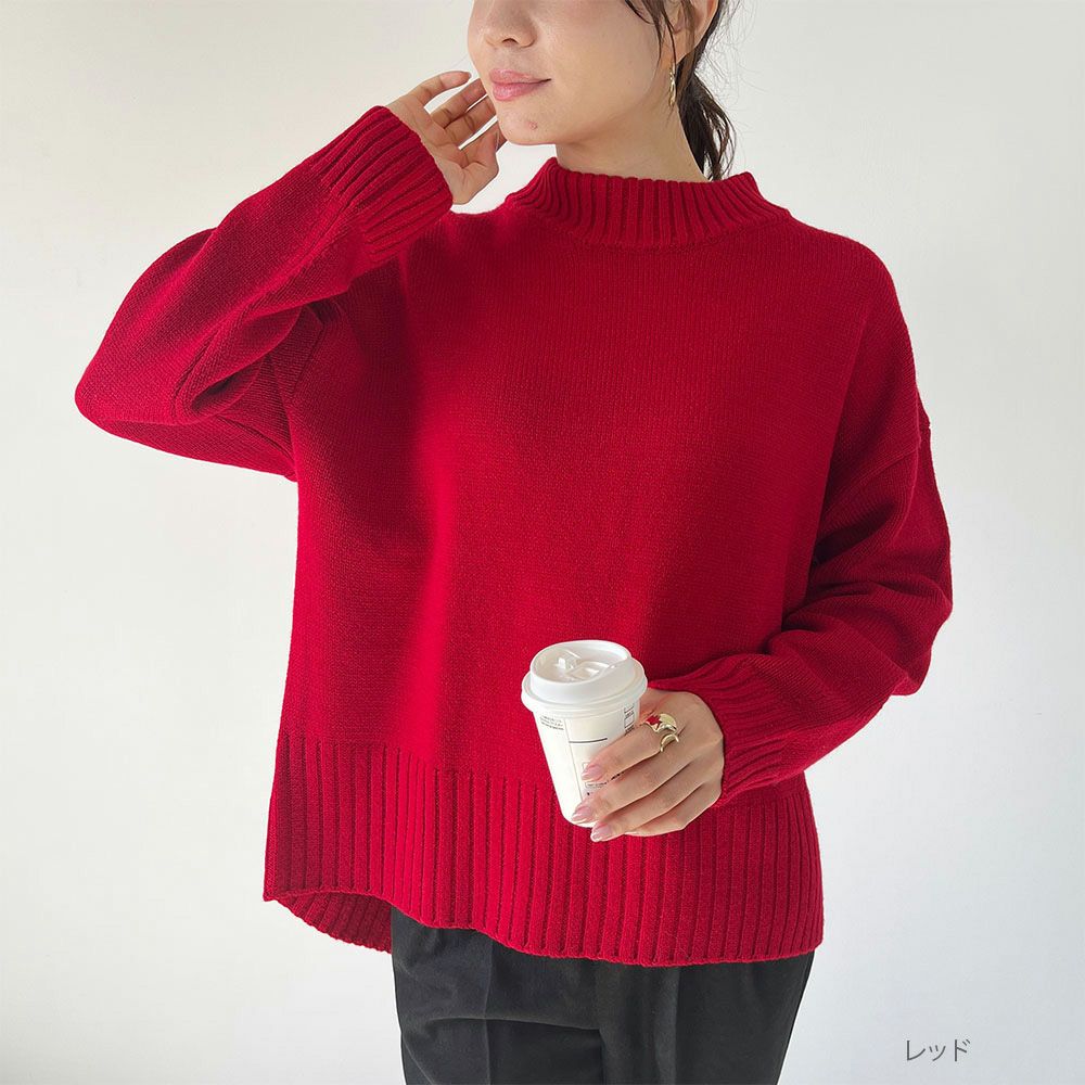 GOOD CREW バックスリットプルオーバー レディース