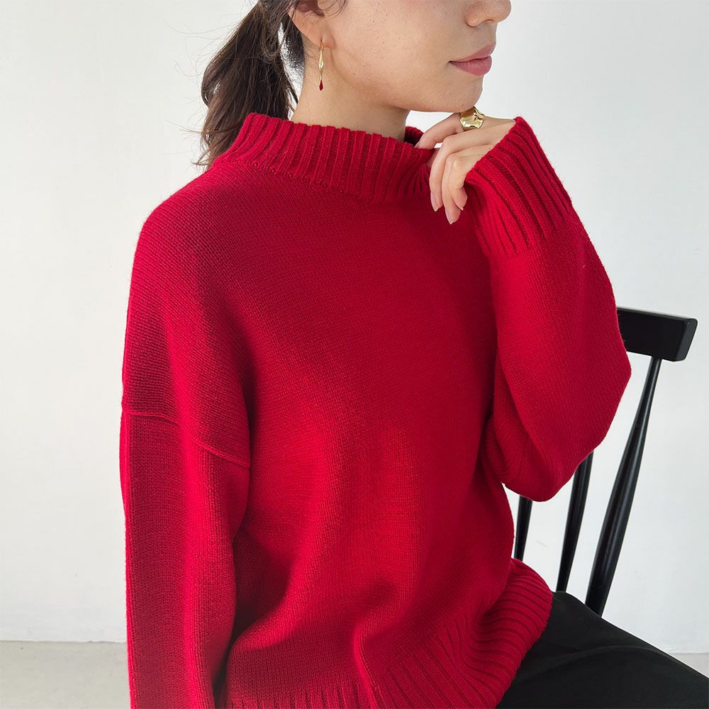 GOOD CREW バックスリットプルオーバー レディース