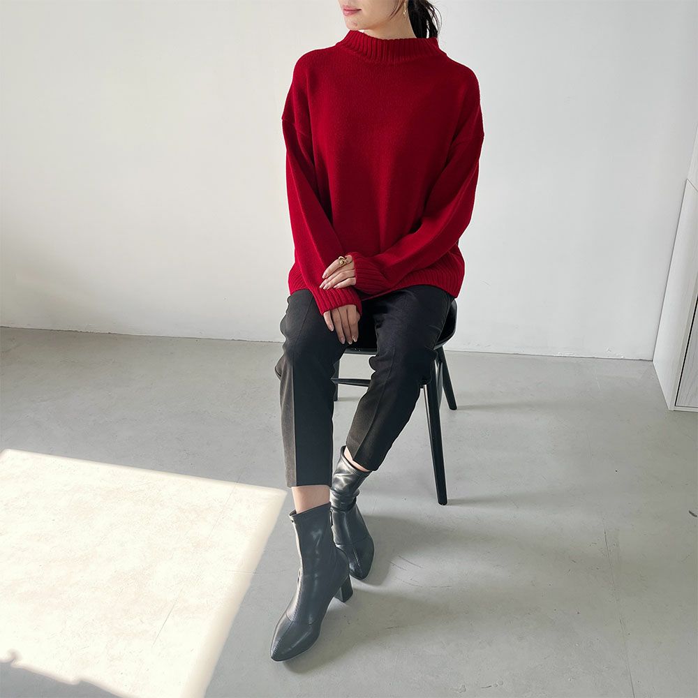 GOOD CREW バックスリットプルオーバー レディース