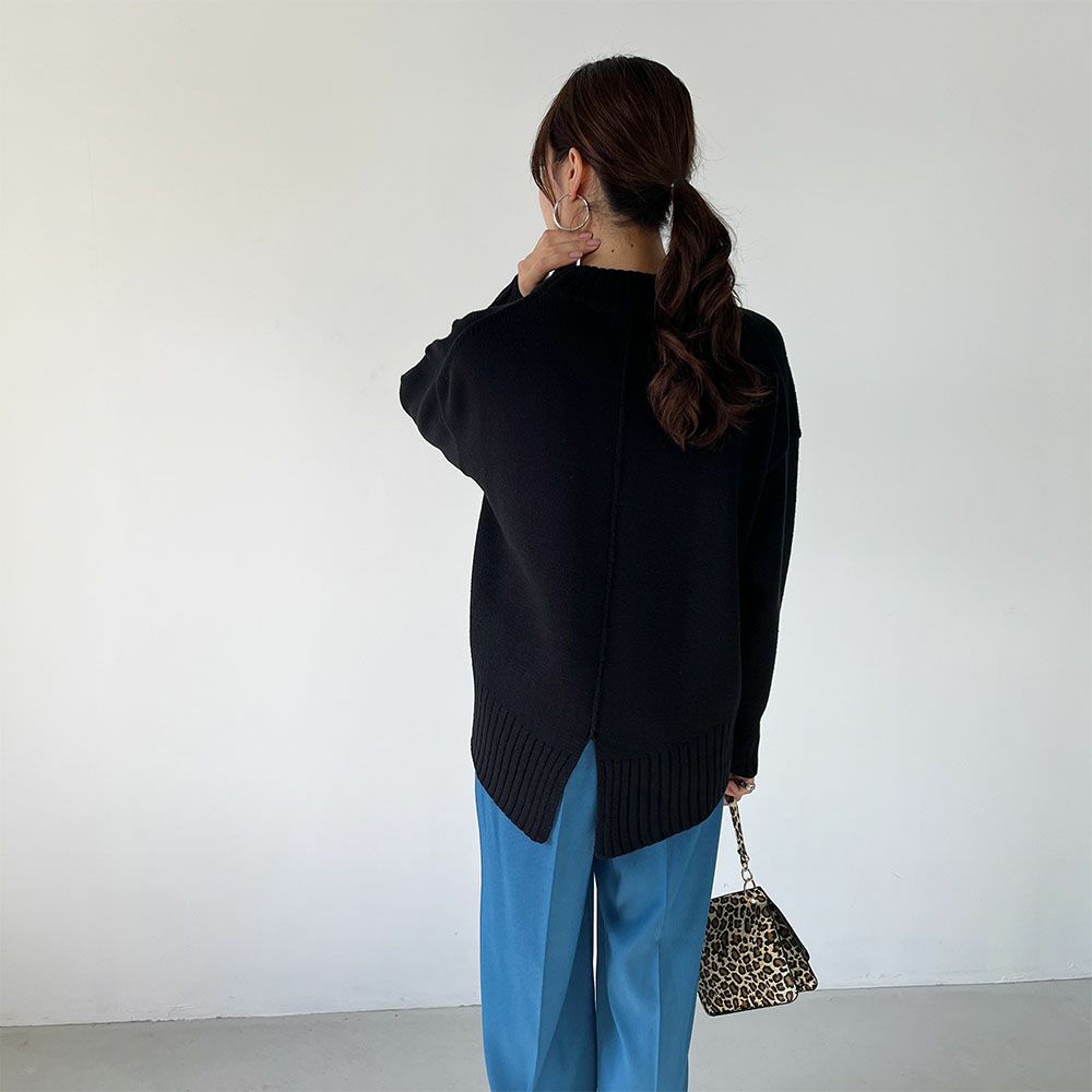 GOOD CREW バックスリットプルオーバー レディース