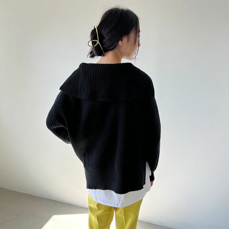 [期間限定価格]GOOD CREW  ハーフジッププルオーバー レディース商品画像-3