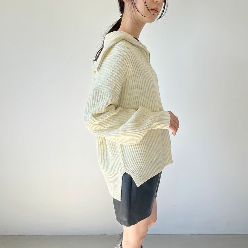 [さらに50%OFF]GOOD CREW  ハーフジッププルオーバー レディース商品画像-8