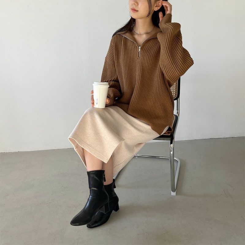 [期間限定価格]GOOD CREW  ハーフジッププルオーバー レディース商品画像-14