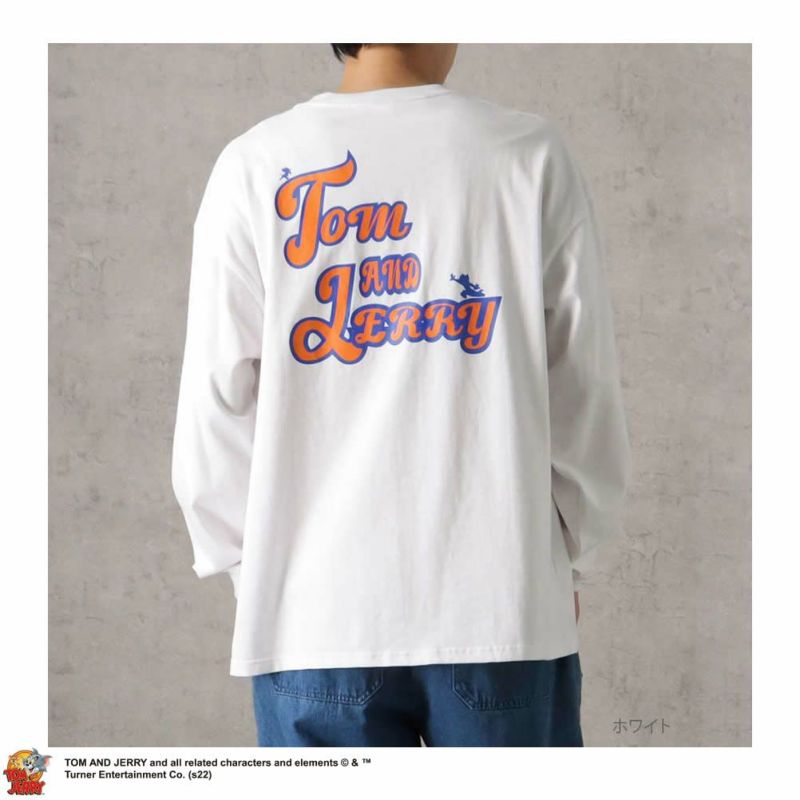 【オンラインストア限定】DISCUS / Tom and Jerry タギングロングスリーブTシャツ メンズ商品画像-2