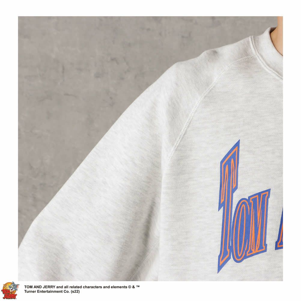 DISCUS×Tom and Jerry タギングトレーナー メンズ