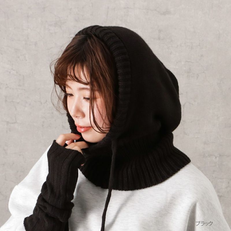NAVY  バラクラバニット レディース商品画像-2