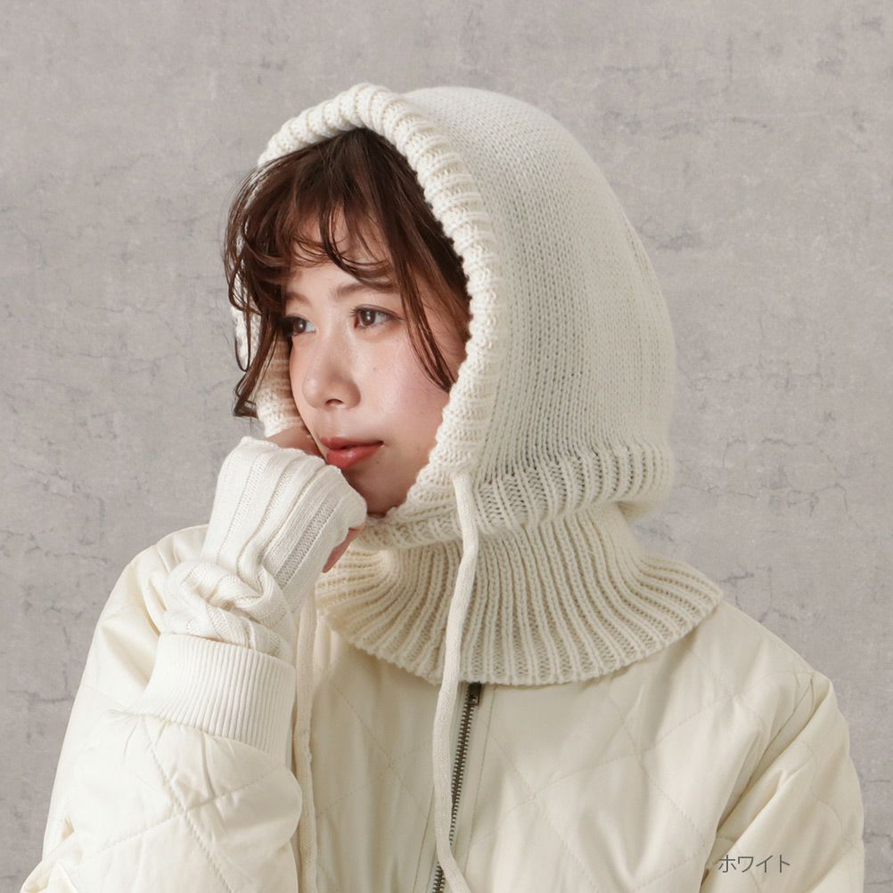 NAVY バラクラバニット レディース