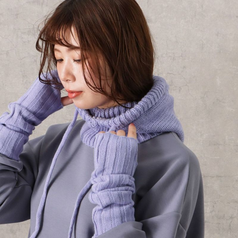NAVY  バラクラバニット レディース商品画像-5