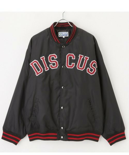 【オンラインストア限定】DISCUS アップリケスタジアムジャケット メンズ商品サムネイル-1