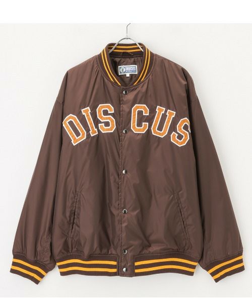 【オンラインストア限定】DISCUS アップリケスタジアムジャケット メンズ商品サムネイル-2
