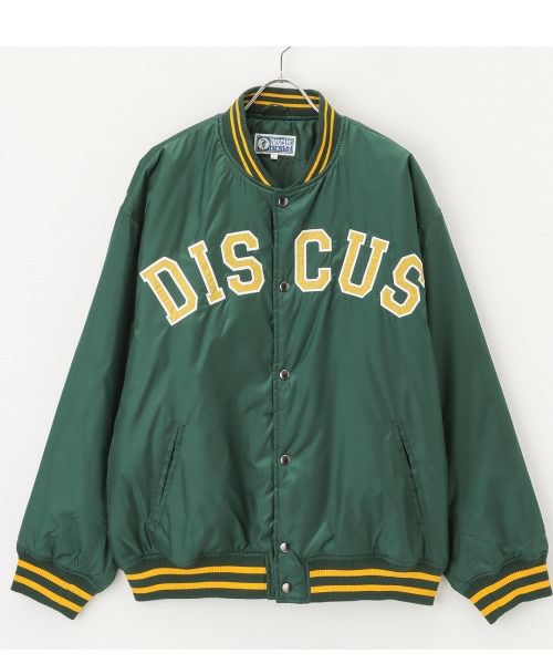 【オンラインストア限定】DISCUS アップリケスタジアムジャケット メンズ商品サムネイル-3