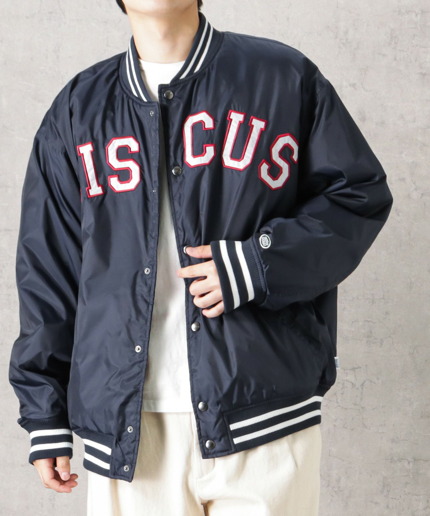 【オンラインストア限定】DISCUS アップリケスタジアムジャケット メンズ商品サムネイル-18