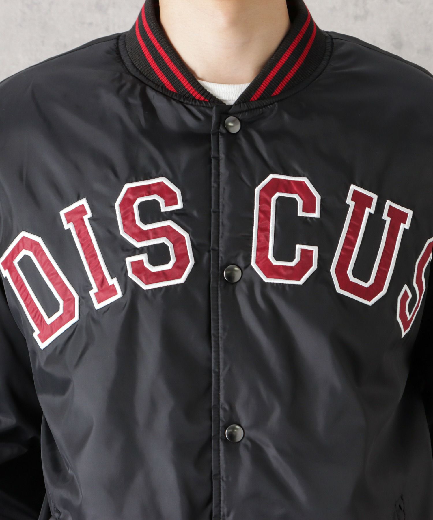 [期間限定価格]【オンラインストア限定】DISCUS アップリケスタジアムジャケット メンズ商品サムネイル-27