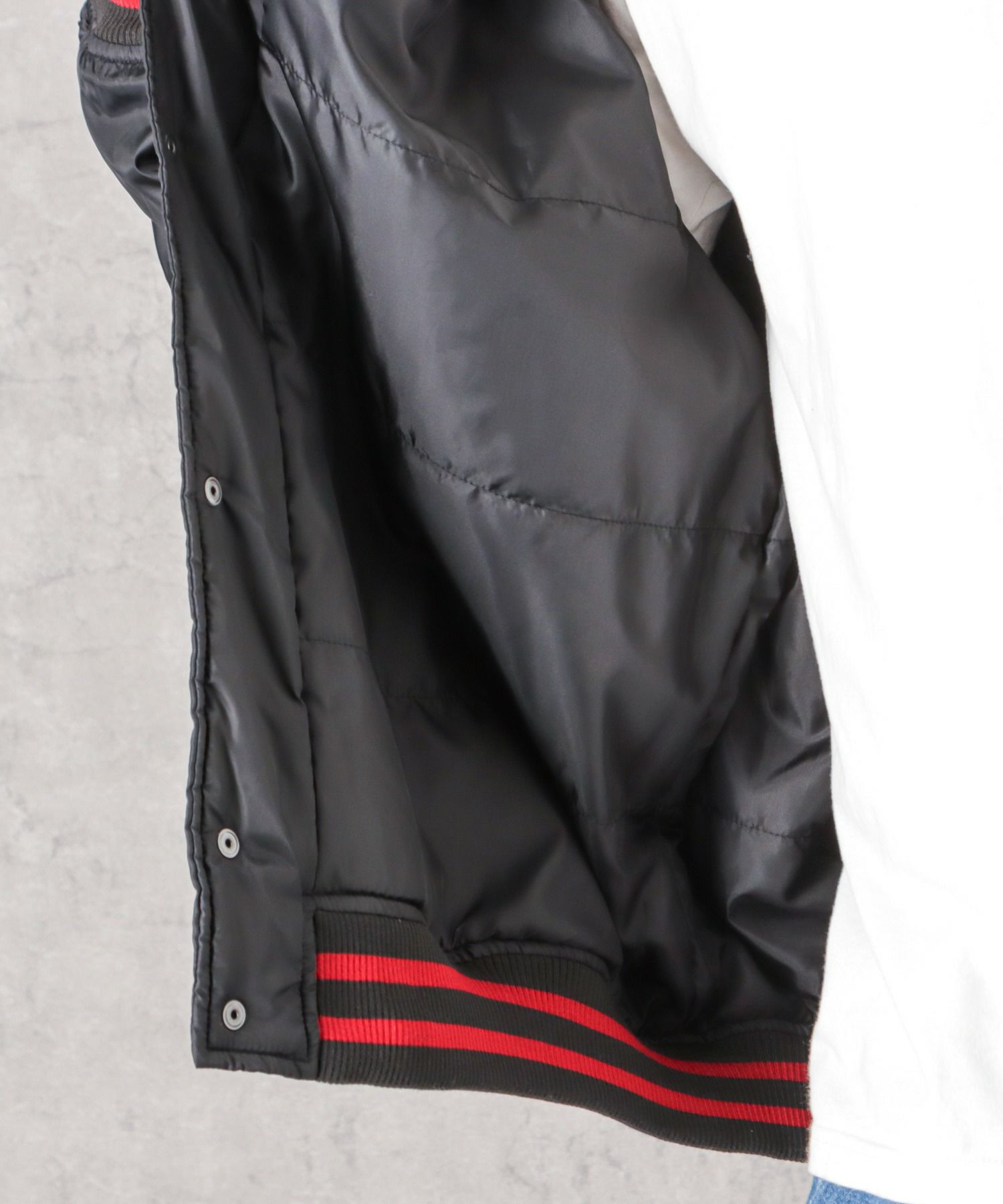 【オンラインストア限定】DISCUS アップリケスタジアムジャケット メンズ商品サムネイル-30