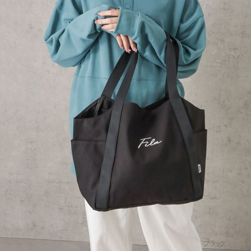 FILA  綿キャンバスマルシェバッグ商品画像-2