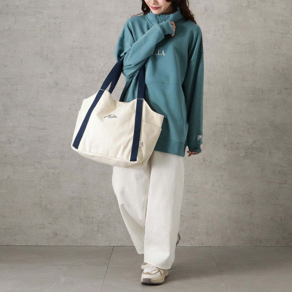 FILA 綿キャンバスマルシェバッグ