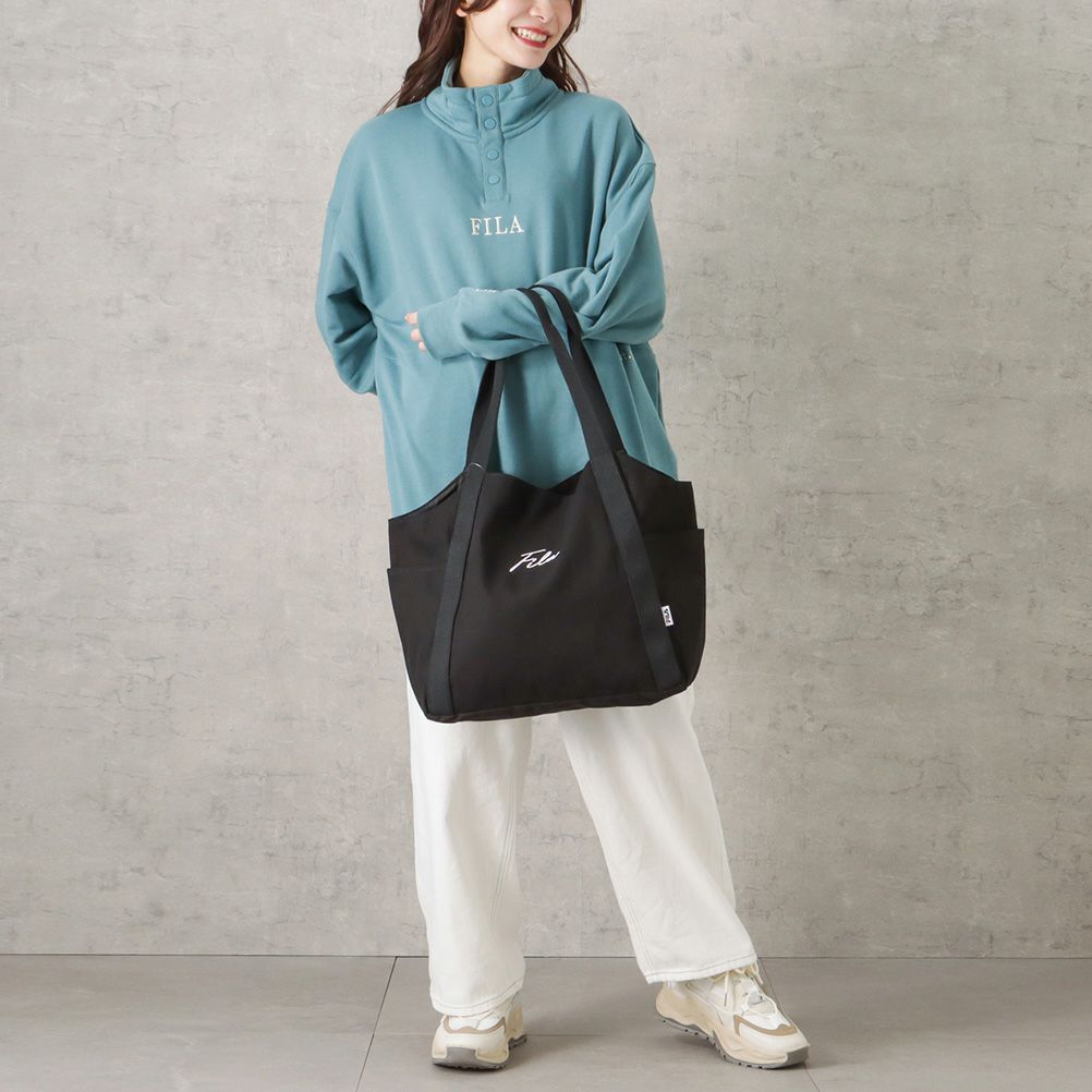 FILA 綿キャンバスマルシェバッグ