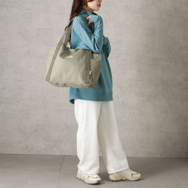 FILA 綿キャンバスマルシェバッグ商品画像-6