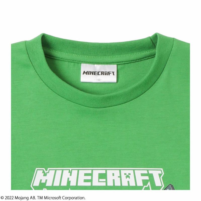 Minecraft マインクラフト ロングスリーブTシャツ キッズ
