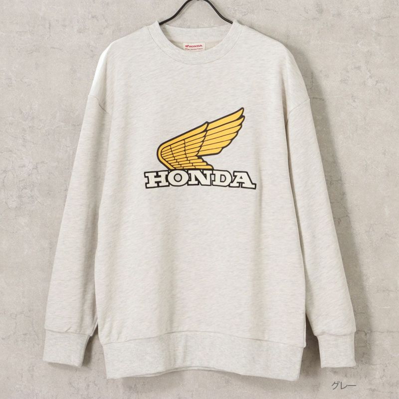 NAVY HONDA ホンダ 裏毛トレーナー メンズ商品画像-1