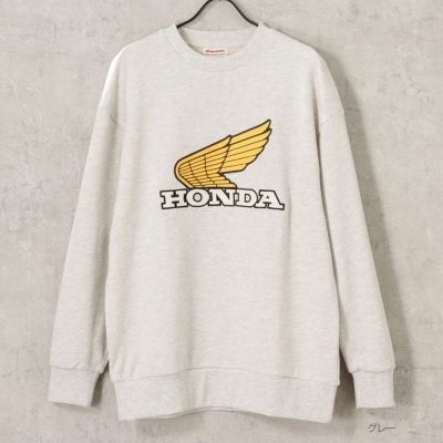 NAVY HONDA ホンダ 裏毛トレーナー メンズ