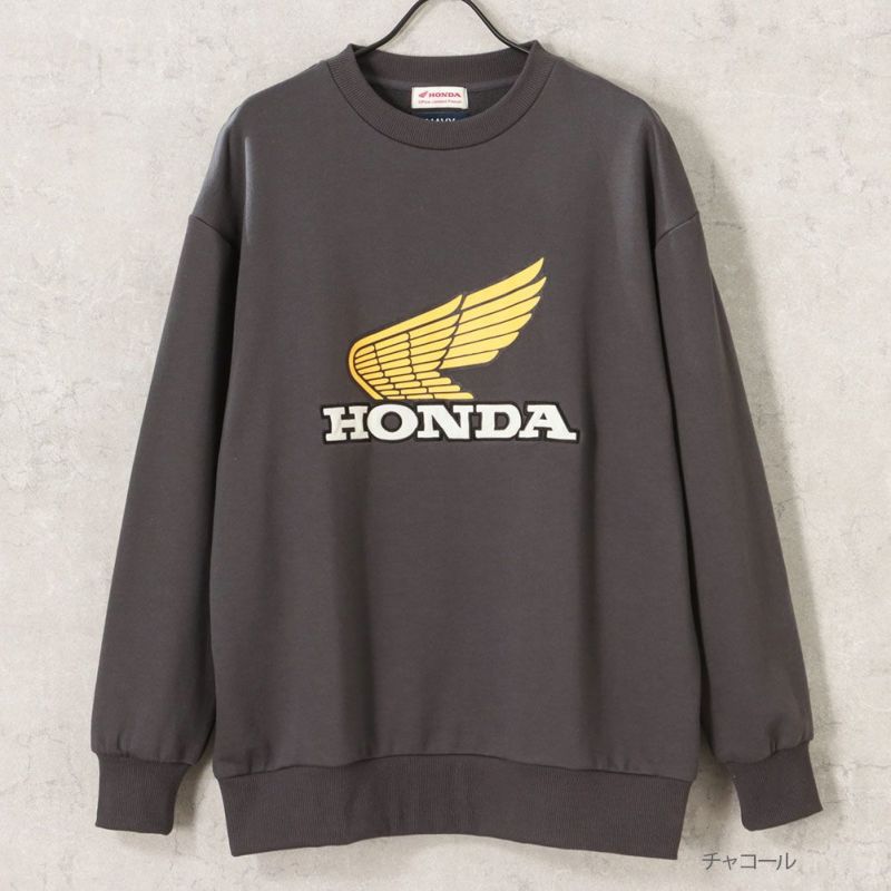 NAVY HONDA ホンダ 裏毛トレーナー メンズ商品画像-2