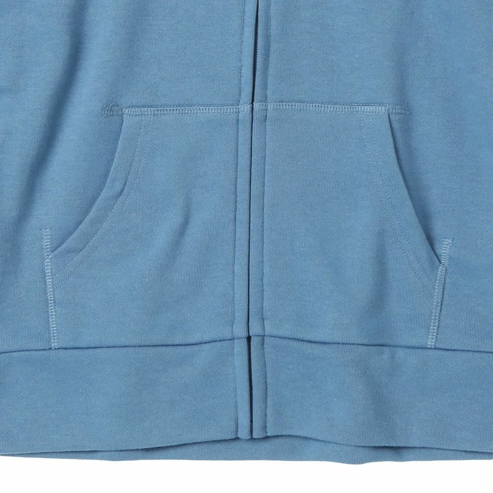 NAVY 裏毛ジップアップパーカー キッズ