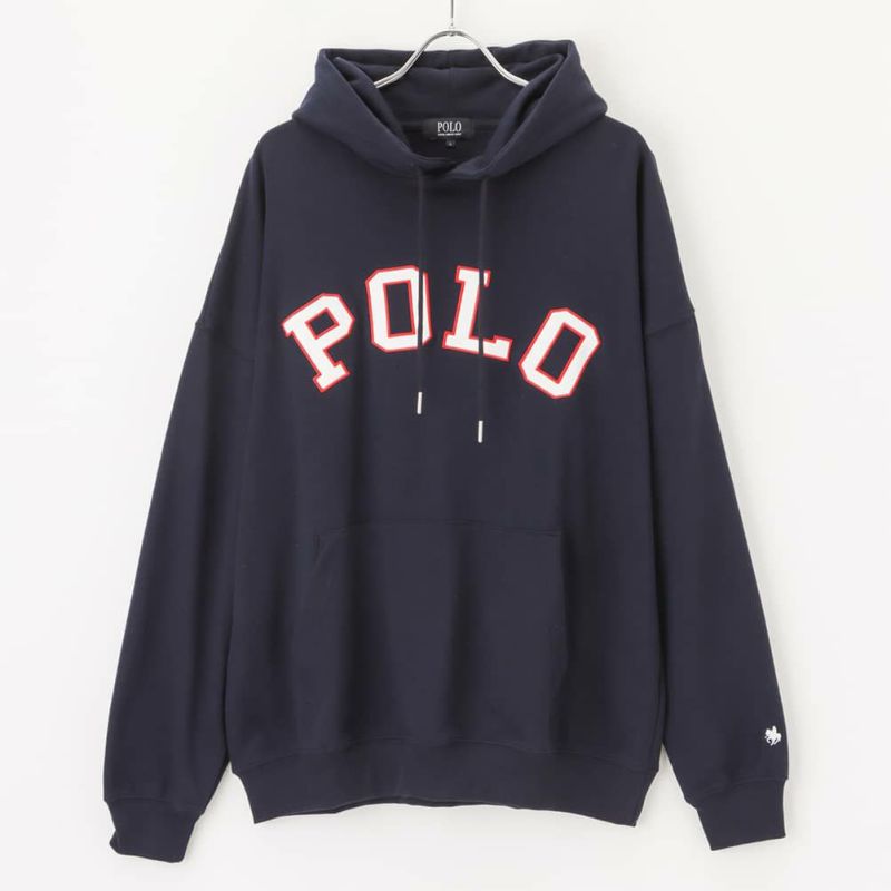 【オンラインストア限定】POLO BCS ロゴツイルワッペンプルパーカー メンズ商品画像-1
