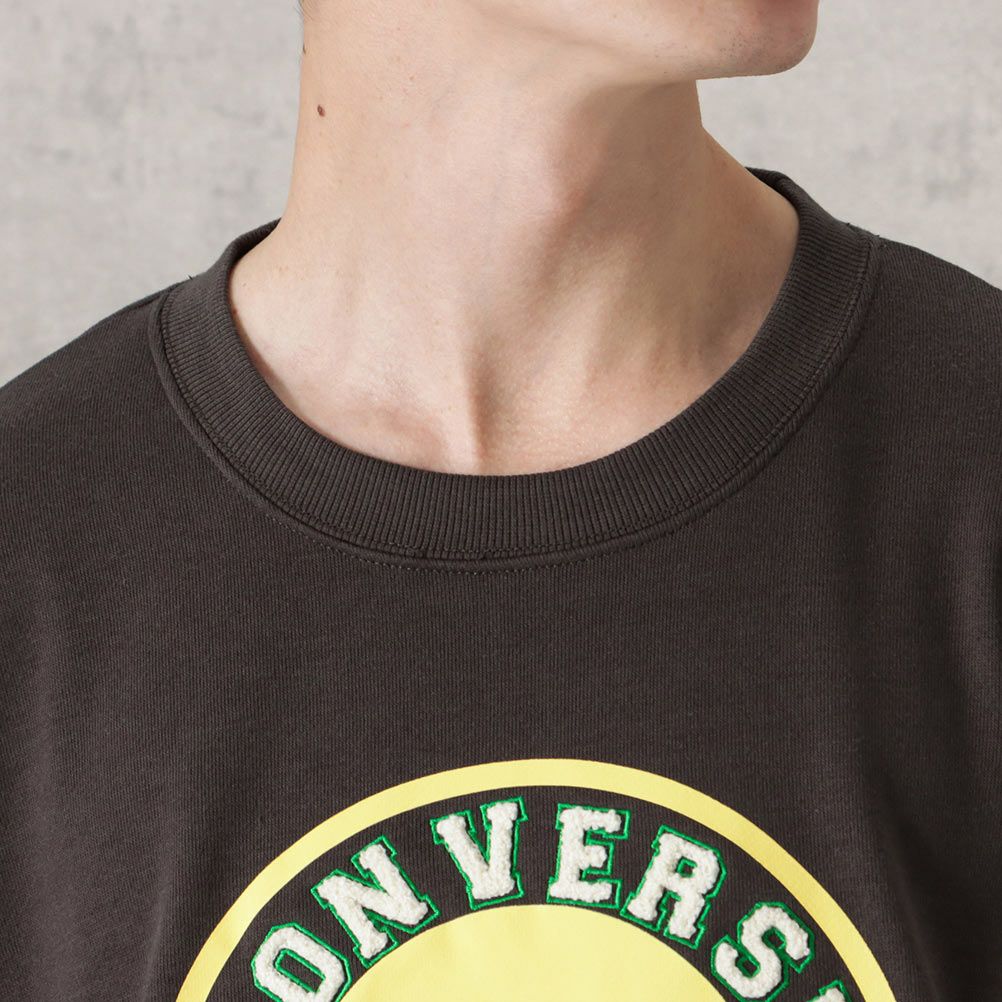 CONVERSE サガラ刺繍トレーナー メンズ