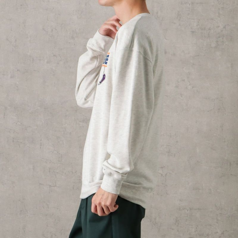 CONVERSE 吊しシューズ刺繍トレーナー メンズ商品画像-4