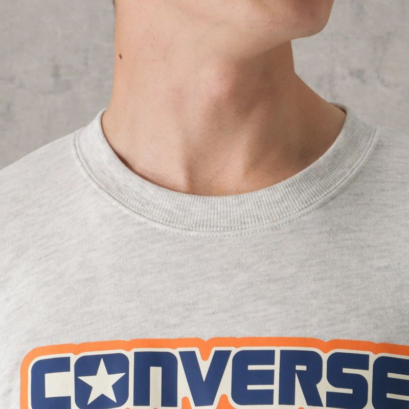 CONVERSE 吊しシューズ刺繍トレーナー メンズ商品画像-7