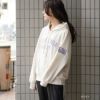 UNDERWRAPS 刺繍パーカー レディース