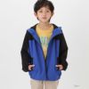 NAVY オールウェザー裏メッシュパーカー キッズ