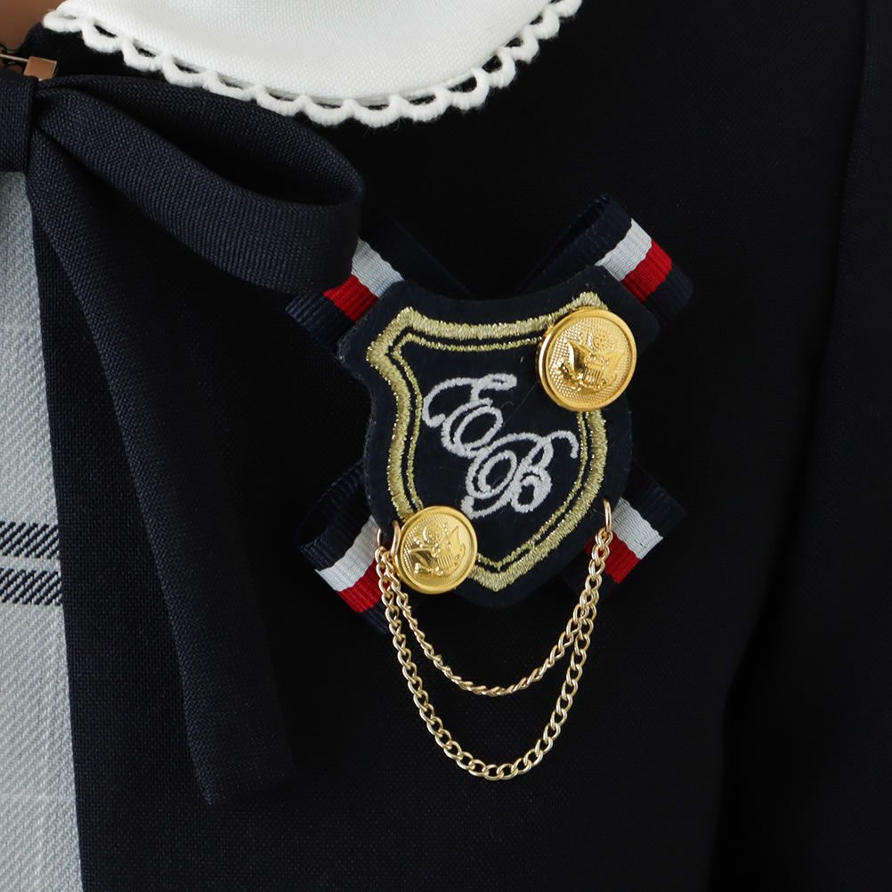 EASTBOY 女児入学スーツ ボレロワンピース チェック柄 2点セット キッズ