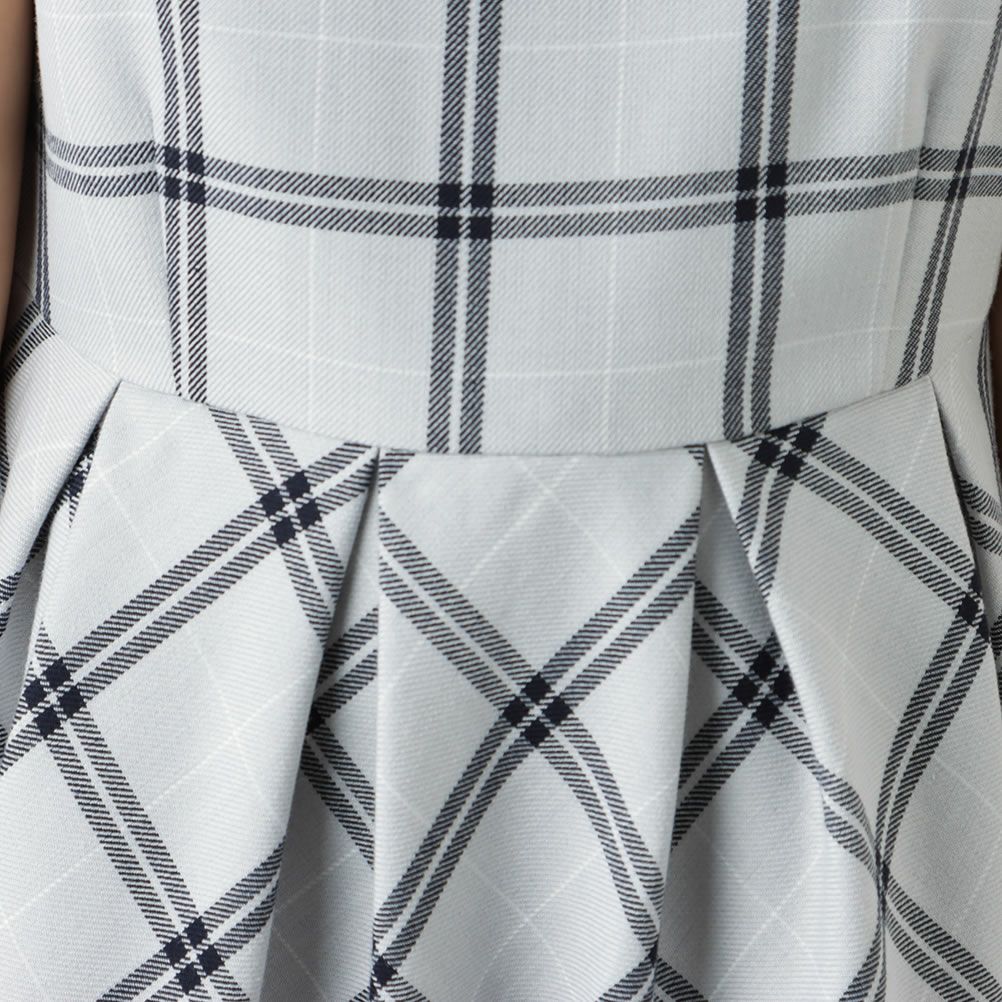 EASTBOY 女児入学スーツ ボレロワンピース チェック柄 2点セット キッズ