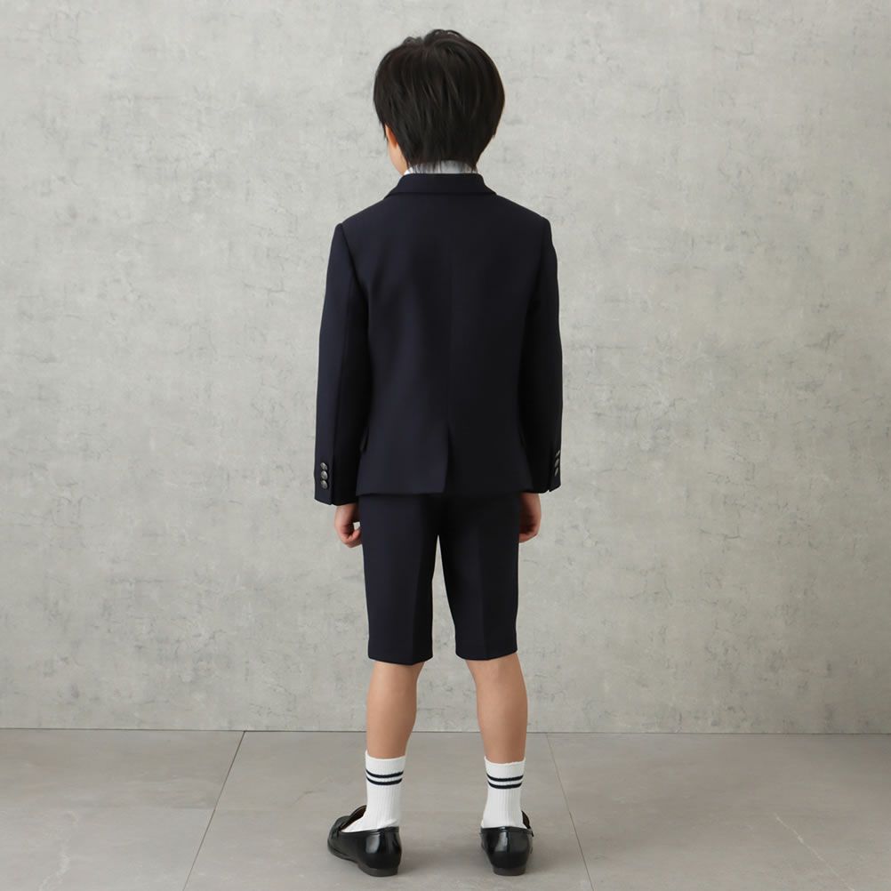 [期間限定価格]【オンラインストア限定】EASTBOY  男児入学スーツ ヘリンボーン柄 4点セット キッズ商品サムネイル-4