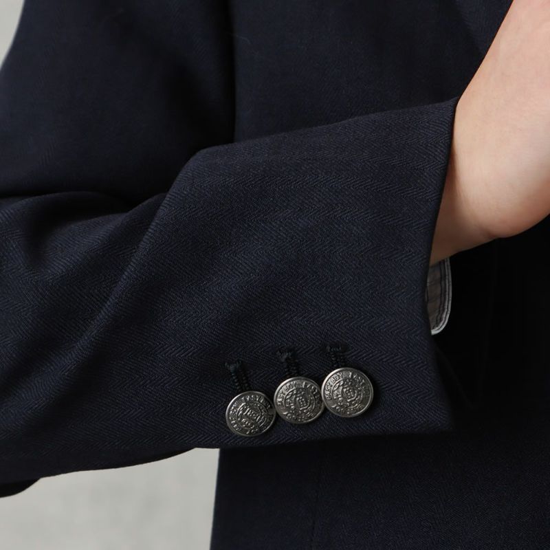 【オンラインストア限定】EASTBOY  男児入学スーツ ヘリンボーン柄 4点セット キッズ商品画像-7