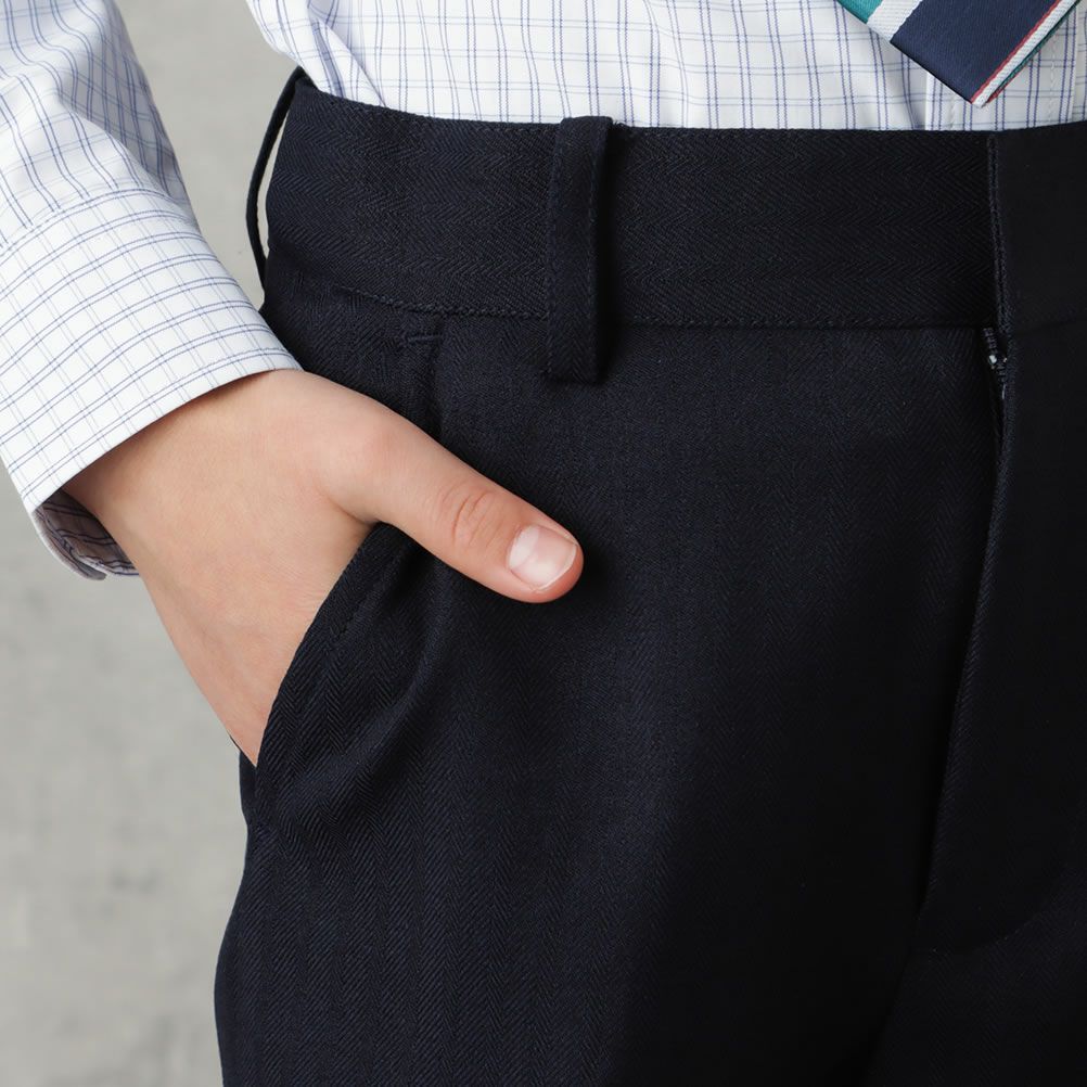 [期間限定価格]【オンラインストア限定】EASTBOY  男児入学スーツ ヘリンボーン柄 4点セット キッズ商品サムネイル-18