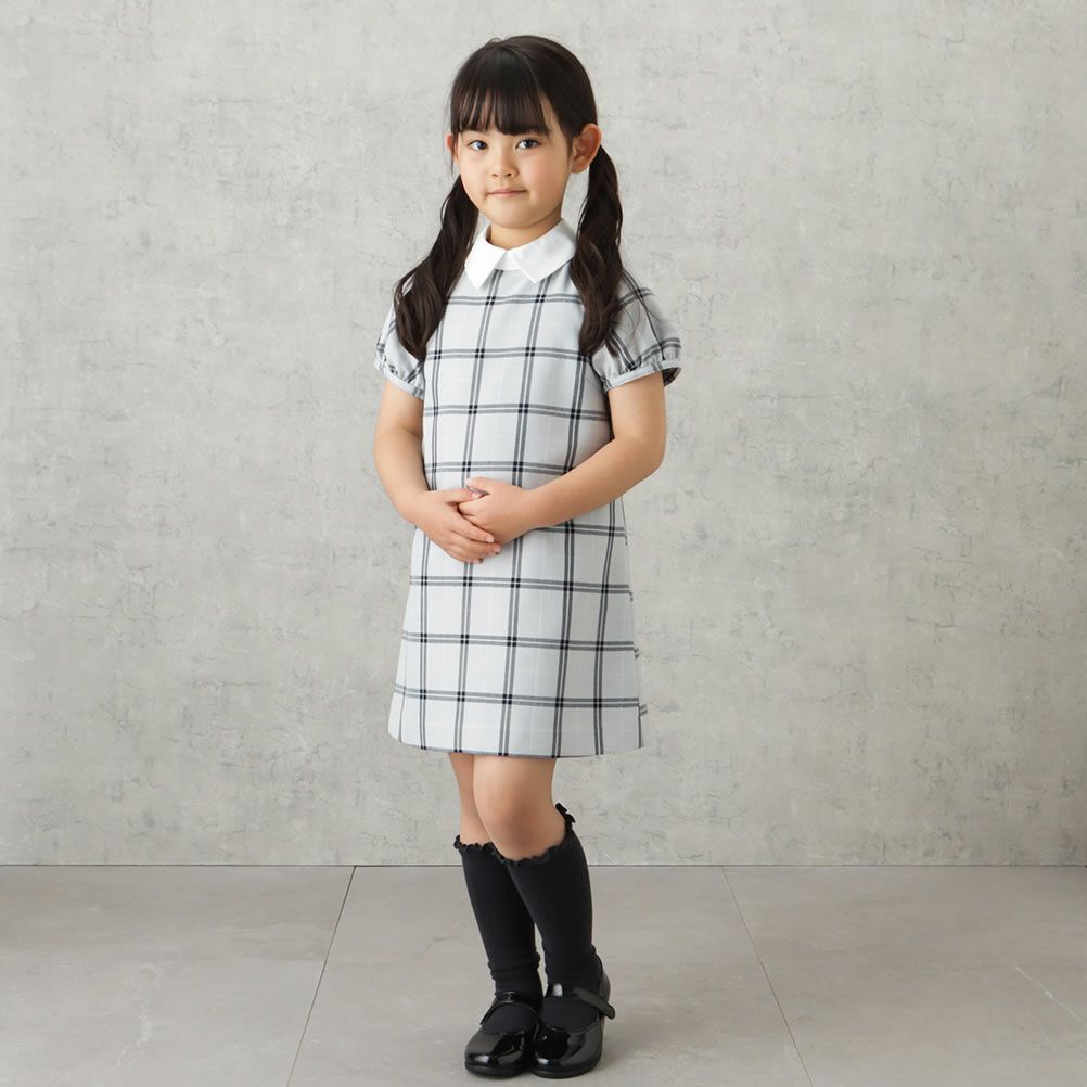 EASTBOY 女児入学スーツ ボレロワンピース チェック柄 2点セット キッズ