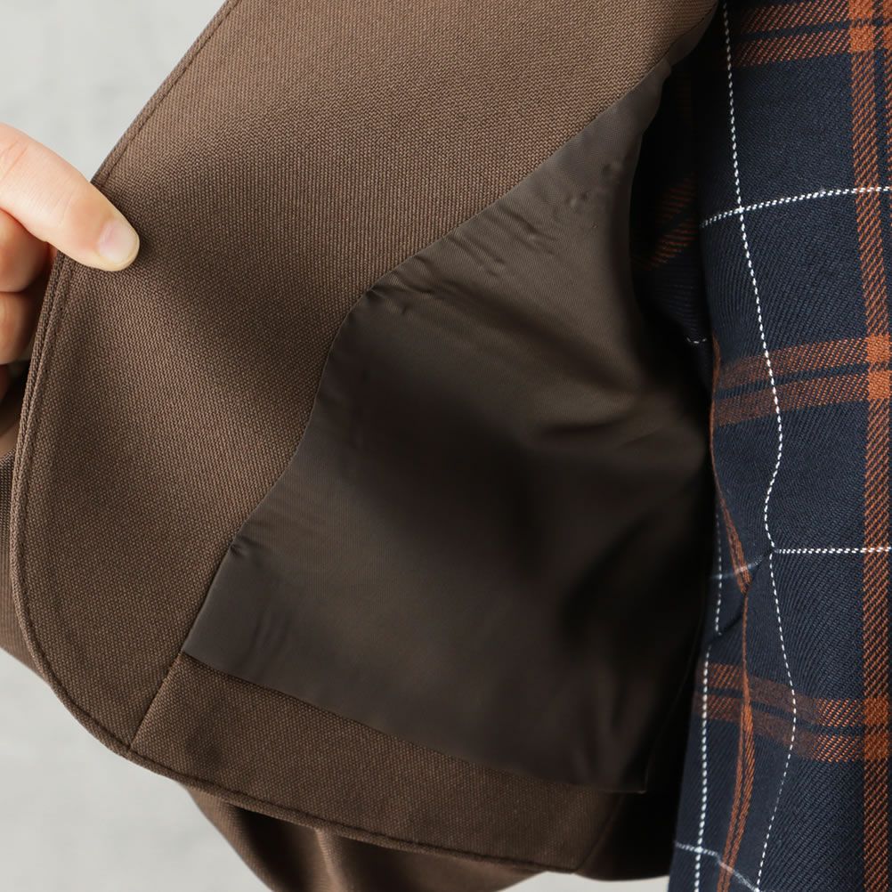 [期間限定価格]【オンラインストア限定】EASTBOY  女児入学スーツ ボレロワンピース チェック柄 2点セット キッズ商品サムネイル-12