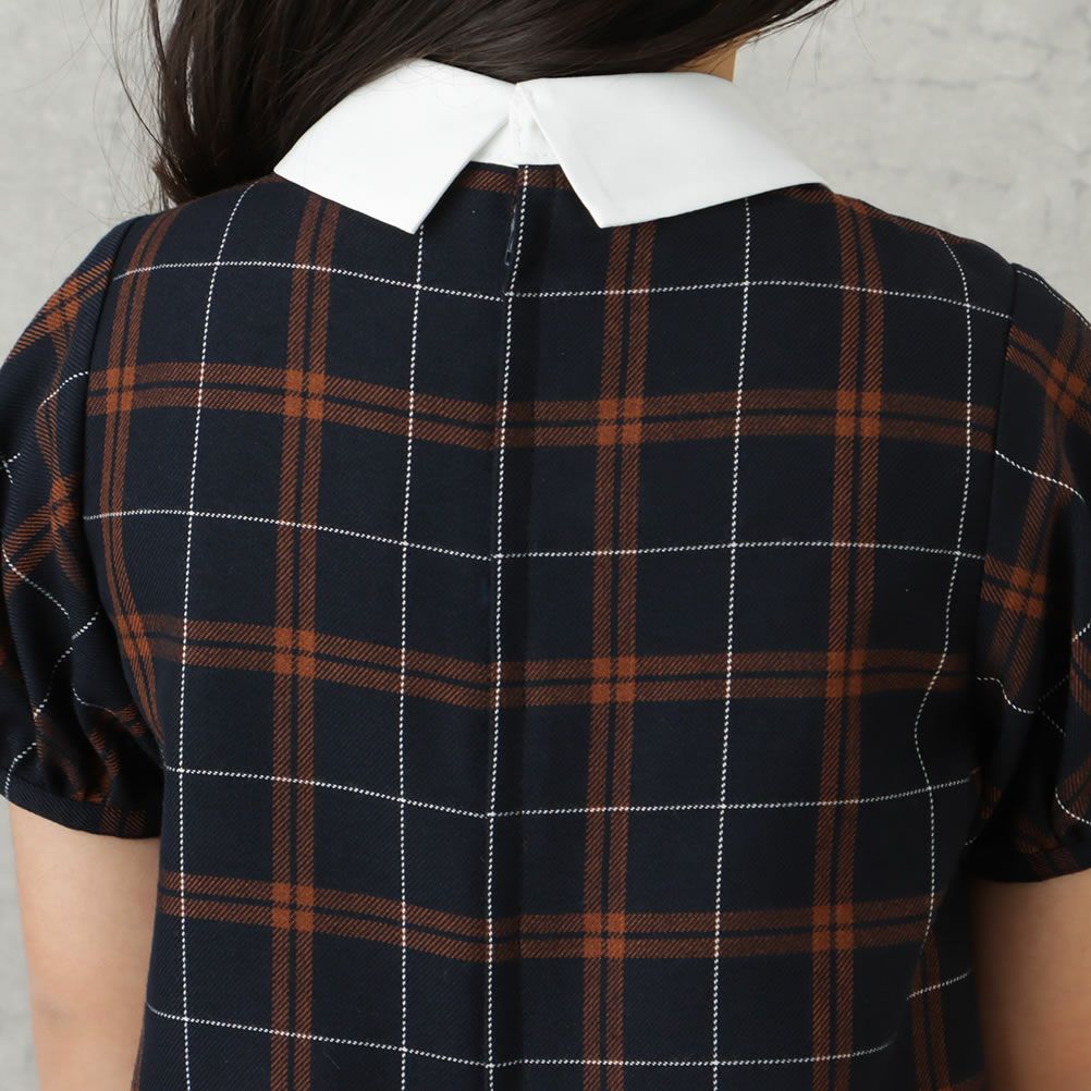 [期間限定価格]【オンラインストア限定】EASTBOY  女児入学スーツ ボレロワンピース チェック柄 2点セット キッズ商品サムネイル-18