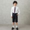 [期間限定価格]【オンラインストア限定】EASTBOY  男児入学スーツ 小格子柄 4点セット キッズ商品サムネイル-5