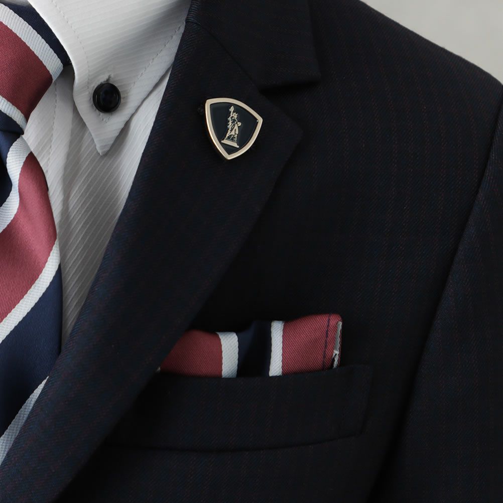 EASTBOY 男児入学スーツ 小格子柄 4点セット キッズ