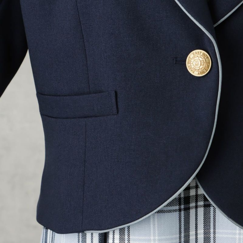 【オンラインストア限定】EASTBOY  女児卒業スーツ ジャケットワンピース チェック柄 2点セット キッズ商品画像-10