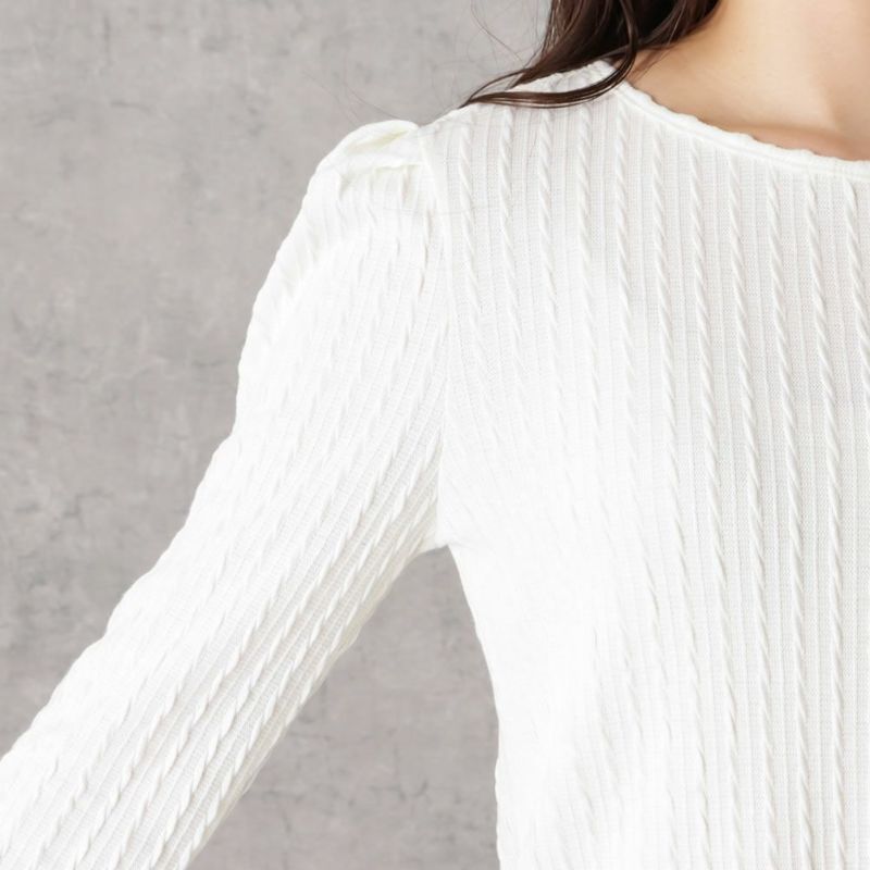 Howdy Marie  ふくれジャガードプルオーバー レディース メール便 対応商品商品画像-10