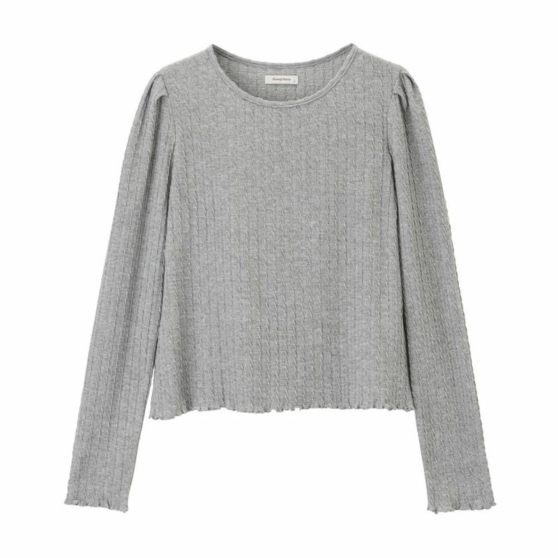 Howdy Marie  ふくれジャガードプルオーバー レディース メール便 対応商品商品画像-16